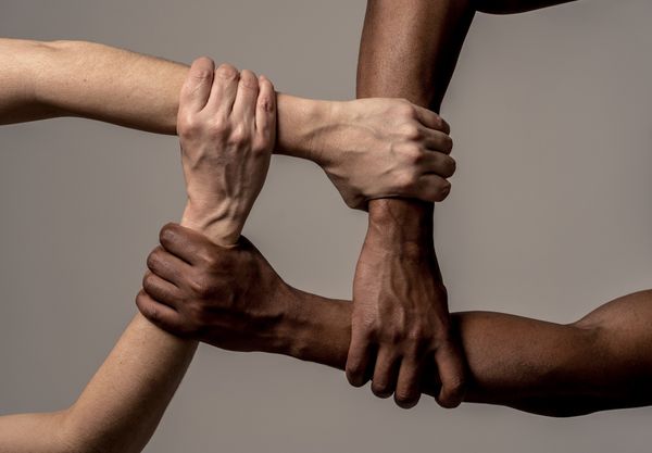 hands making a square, racial diversity, Van Nuys racial discrimination lawyer concept