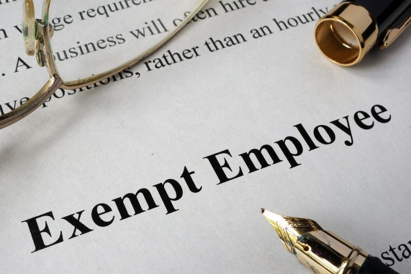 Exempt Employee contract